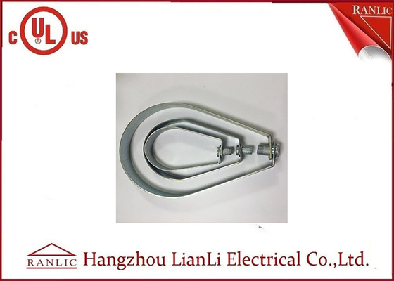 China Stainless Steel Clamp Swivel Ring Hanger  For Threaded Rod , 3 / 6 Inch supplier