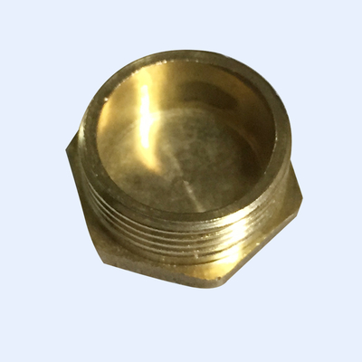 China Stopping Plug Slotted Head Brass Electrical Wiring Accessories Malleable supplier