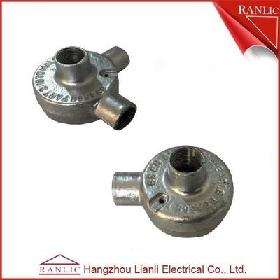 China Trough Way Conduit Junction Box Back Outlet / Entry 20mm to 50 mm , OEM service supplier