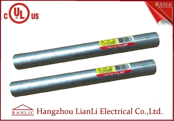 China 1/2 Inch to 4 Inch Galvanised EMT Electrical Conduit Tubing for Decorative supplier
