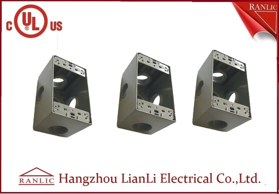 China Rectangular IMC Conduit Fittings Waterproof Terminal Box with PVC Coated supplier