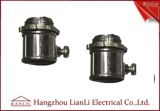 China 1/2 EMT Set Screw Connector 3/4 Conduit Connector Electrical Conduit Accessories supplier
