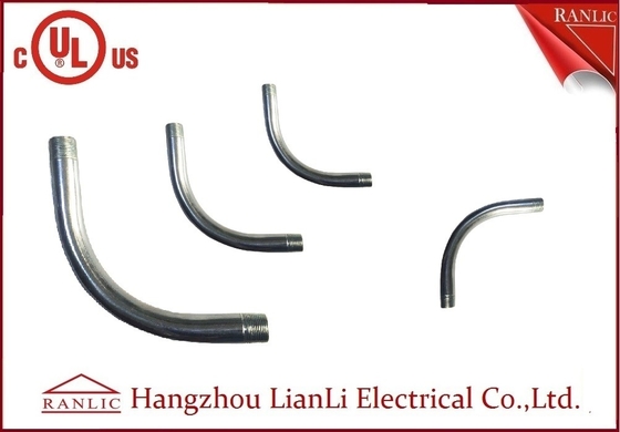 China UL Listed Rigid Conduit Fittings Steel 4 inch Nipple Threaded Both End supplier