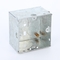1.2MM 1.60MM Zinc Plated Square Steel Outlet Box Telescoping Box Mud Ring supplier