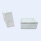 35mm Hight UPVC 1 Way Junction Box With Brass Screws White Color supplier