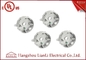 Grey Aluminum Round Weatherproof Conduit Box 5 Holes 1/2&quot; 3/4&quot; supplier