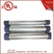 Steel 3 inch 4 inch Rigid Metal IMC Electrical Conduit With RGB Coupling &amp; Plastic Cap supplier