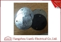 0.5mm to 1.2mm Steel Round Conduit Junction Box Cover Pre - Galvanized 65mm Diameter supplier