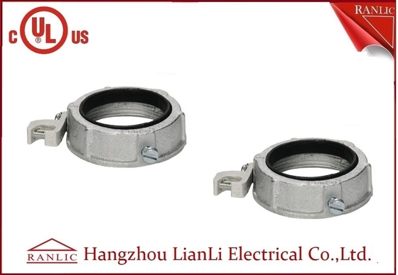 China 1 inch 2 inch Zinc Die Casting Conduit Bushing With Aluminum Grounding Lug supplier