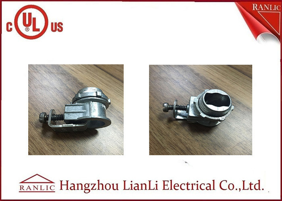 China 3/8&quot; Flexible Conduit Fittings Galvanized Saddle Connector for Metallic supplier