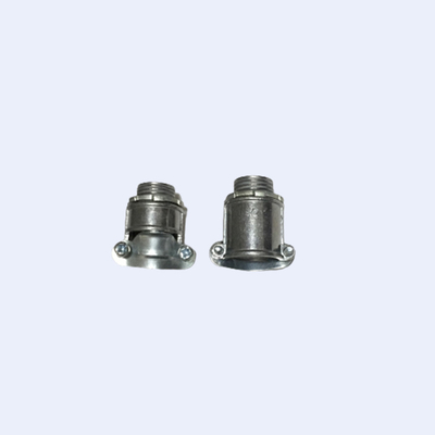 China 1/2Inch 2Inch Polishing Flexible Conduit Fittings Galvanized Steel 1.0mm Clamp supplier