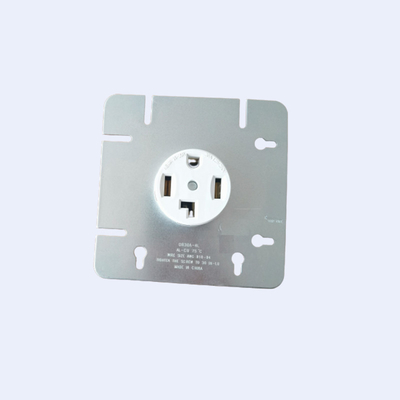 China Smart Power Plug Socket Prefab 5*5 Inch Outdoor Junction Box With Box Plate supplier