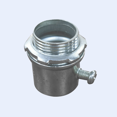 China UL Listed 2&quot; Electro Galv EMT Conduit Fittings With Steel Locknut supplier