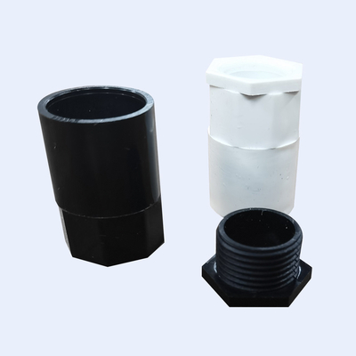 China Non Conductive Upvc Male Adaptor For Conduit Pipe 40mm BS4568 Standard supplier