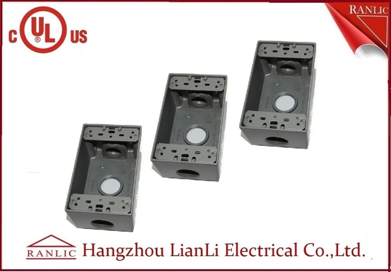 China Powder Coated Waterproof Conduit Box 2-1/8&quot; Aluminm Die Casting supplier