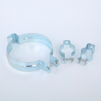 China EMT Zinc Plated Metal Pipe Hanger2-1/2&quot; 3-1/2&quot; 1.50mm Thickness Steel Coil supplier