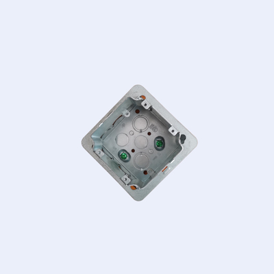 China 1.60mm Thickness Steel Material Circular Junction Box 2-1/8&quot; Depth 1&quot; Kockouts supplier