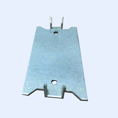 China Electro Galvanized Wire Guard Nail Plate With Prongs Zinc Plated OEM 2.0MM Thickness supplier