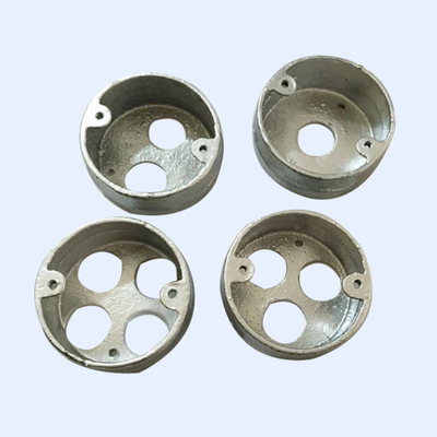 China Hot Dip Galvanized 20mm Conduit Terminal Box One Hole Four Hole Extension Ring supplier