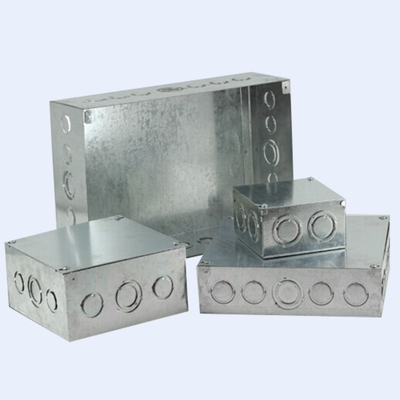China GI Adaptor Conduit Junction Box  Knockouts 1.0MM  1.2MM Coil Thickness supplier