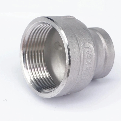 China 1-1/2&quot;*1”Stainless Steel Reducer Coupling For BS4568 Conduit DIN1692 supplier