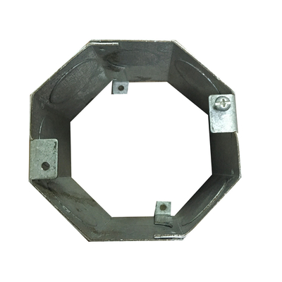 China Prefabrication Junction Box Extension Ring Thickness 1.60mm With Fixing Screw supplier
