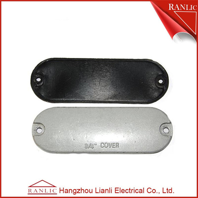 China Aluminum Punching / Die Casting Conduit Body Cover 1/2&quot; To 4&quot; C/W Screws , Size Custom supplier