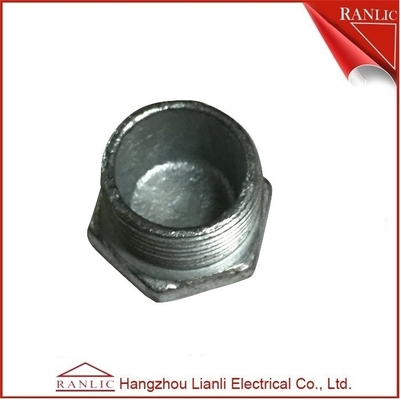 China 20mm 25mm Malleable Iron Stopping Plug Hexagonal Head Hot Dip Galvanized , Size Custom supplier