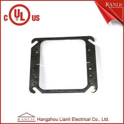China Two Gang Electrical Square Outlet Cover Without Screws , 1.0mm to 1.6mm Thickness supplier