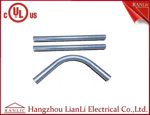 China Ranlic Rigid Steel EMT Electrical Conduit for Industrial / Commercial , Q195 235 Steel Lot supplier