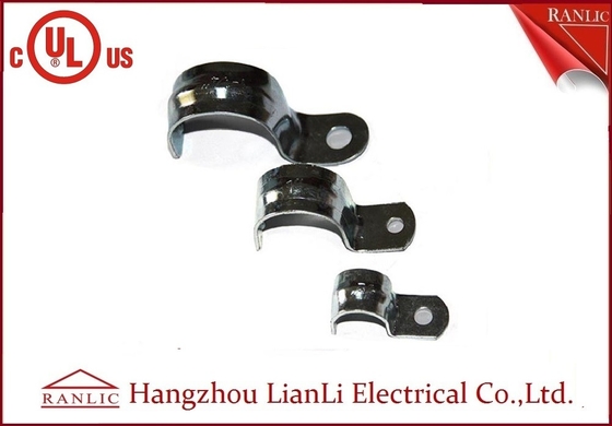 China Industrial One Hole 1/2 EMT Straps EMT Conduit Fittings UL Standard supplier