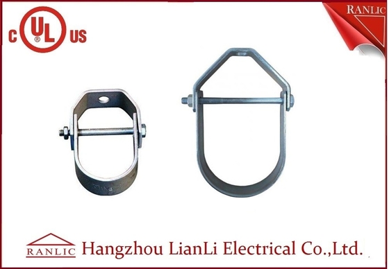 China UL Listed 1/2&quot; to 6&quot; Steel Clevis Hanger Rigid Conduit Fittings Electro Galvanized supplier
