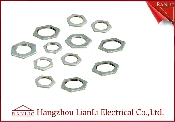 China Steel Hot Dip Galvanized Steel Locknut BS4568 BS 31 Threaded Hexagonal Head supplier