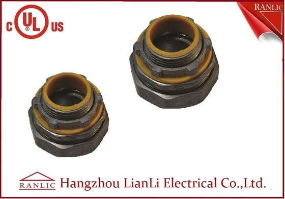 China Liquid Tight Flexible Conduit Fittings Straight Connector With PVC Throat supplier