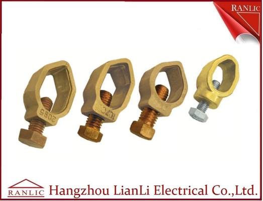 China Bronze Earthing Rod to Cable G Clamp 9mm 12mm 14mm 15mm of Thread Rod supplier