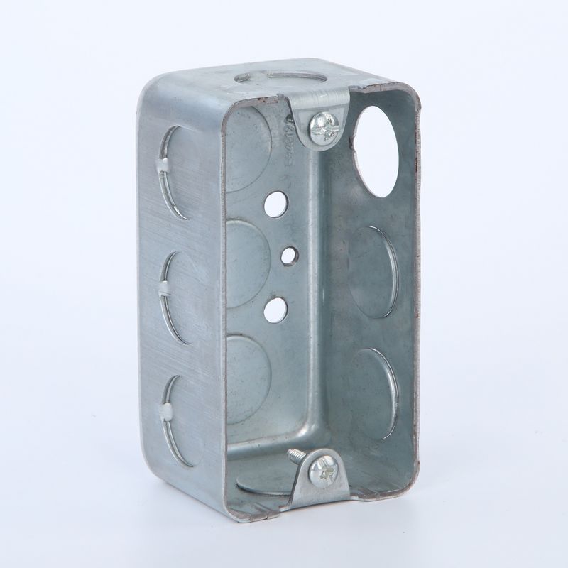 Rectangular Conduit Junction Box UL Listed Pre Galvanized Finish