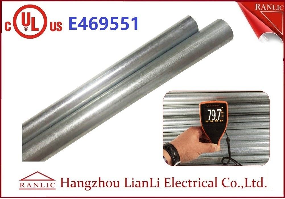 Exterior 1" Hot Dip Galvanized Metal Electrical Conduit with UL Listed