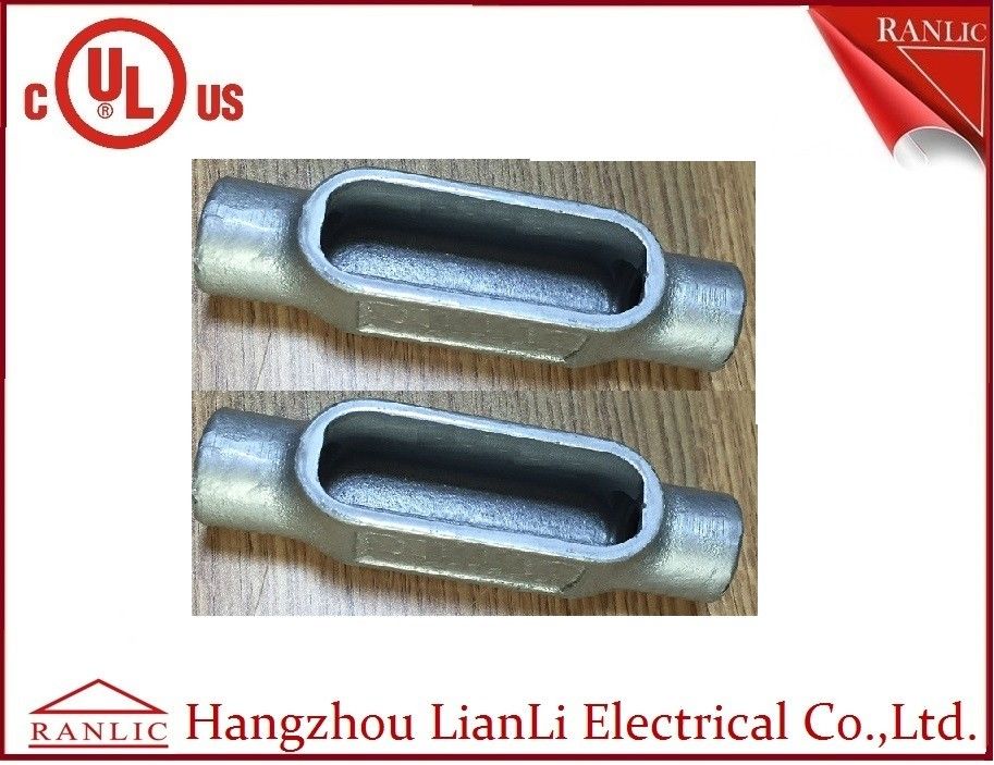 Hot Dip Galvanized Type C Conduit Body Rigid IMC Conduit NPT Thread 21