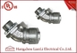 3/4&quot; Flexible Conduit Fittings / Insulated Flexible Duct Connector , UL Certification supplier