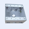 PVC Coated Waterproof  Aluminum Junction Box Grey 4Holes 2-1/8&quot; Deep supplier