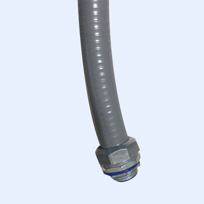 PVC Coated 2&quot; 1&quot; Liquid Tight Flexible Conduit Hot Dip Zinc Coated UL Listed Black supplier