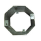 Thickness 1.60mm Square Box Extension Ring With Knockouts Fixing Screw supplier