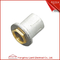 Flange Coupler Conduit Junction Box With Lead Washer &amp; Brass Male Bush , Malleable Iron supplier