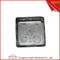 Electrical Square Conduit Box Cover UL Listed File Number E349123 With Knockout supplier