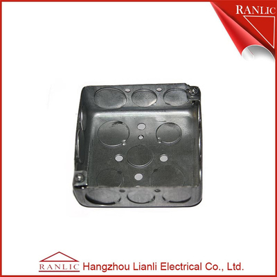 Two Gang Electrical Square Outlet Cover Without Screws , 1.0mm to 1.6mm Thickness supplier