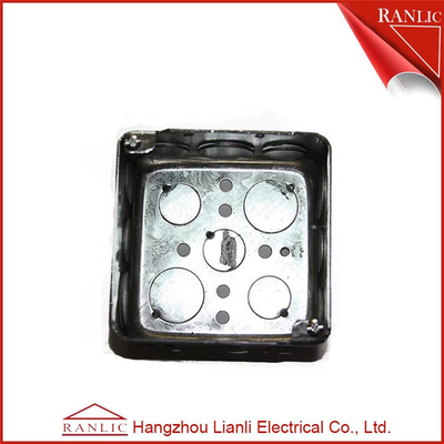 Two Gang Electrical Square Outlet Cover Without Screws , 1.0mm to 1.6mm Thickness supplier