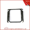 Black Metal Conduit Box Steel One Gang Square Electrical Box Cover , E349123 supplier