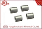 Zinc Plated Electrical Rigid Conduit Fittings Coupling Socket , Electro Galvanized Inside Thread supplier