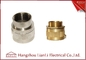 Brass Male / Female Flexible Conduit Adaptor with Nickle Plated 20mm 25mm supplier