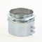 Electro Galvanized 4&quot; Steel EMT Connector UL Listed With Locknut supplier